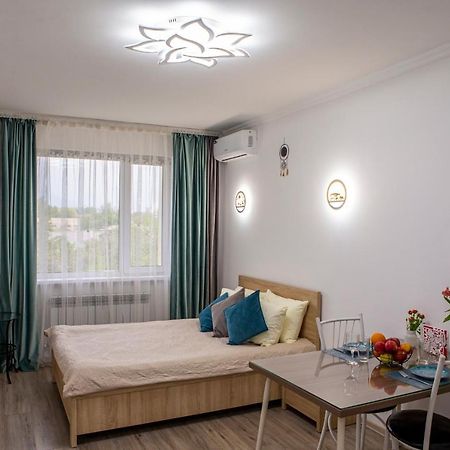 Уютная Студия С Видом На Горы Almaty Exteriér fotografie